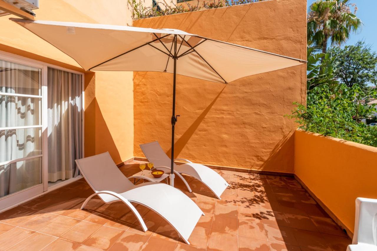 2 Habs Buena Terraza Con Bbq - Wifi, Piscina Lägenhet Mijas Exteriör bild